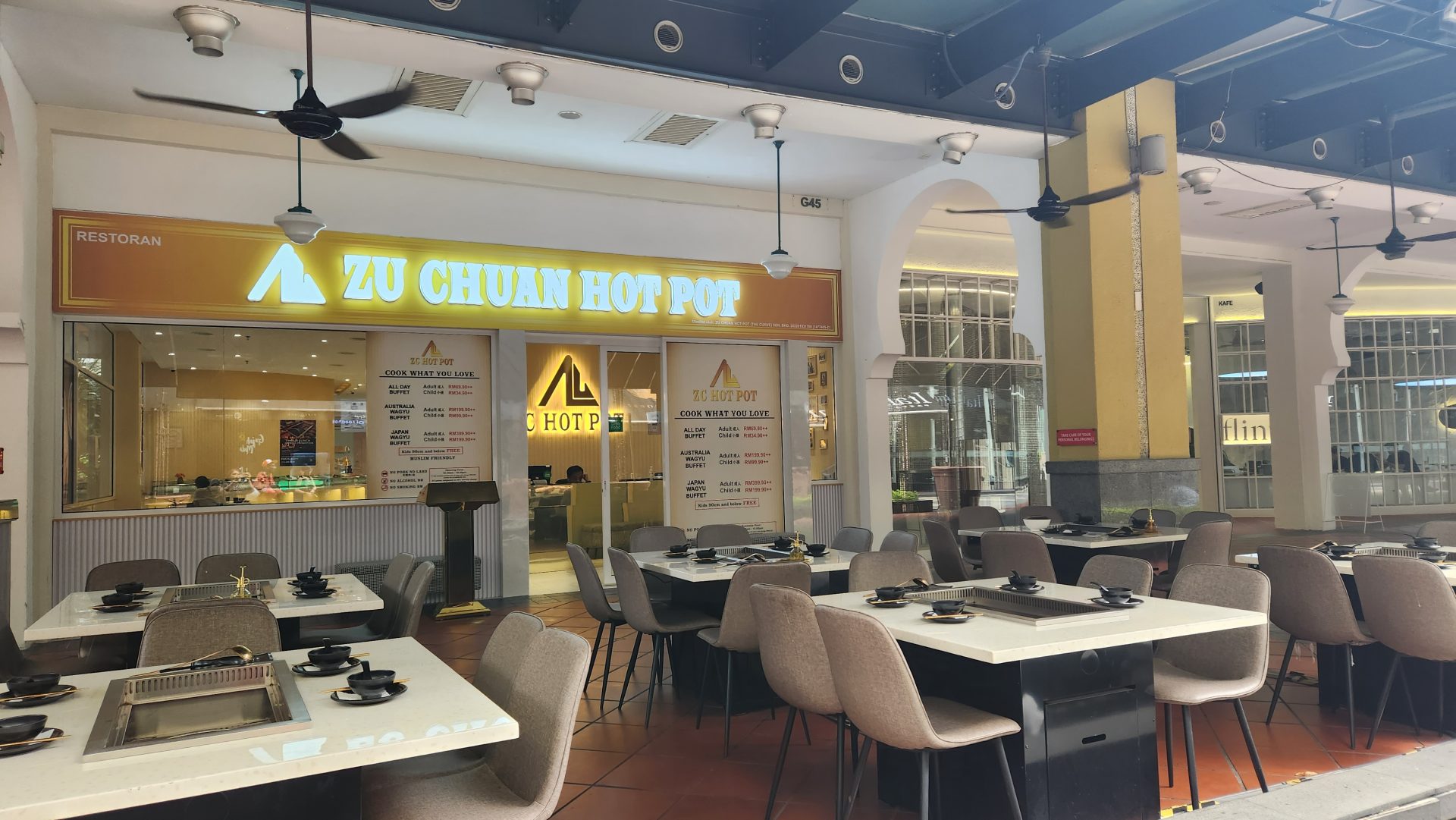 SEMUANYA HALAL DAN LAZAT DI ZU CHUAN HOT POT, THE CURVE Travellah