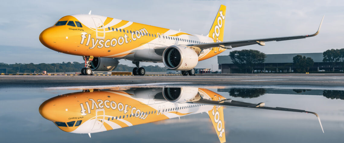 Scoot Perkukuh Armada Pesawat Dengan 11 Buah Pesawat Airbus A320neo