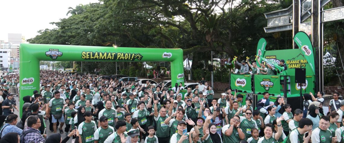 9,000 MILO® Lovers Fuel First Stop Kickoff of Malaysia Breakfast Day 2026 in Sabah