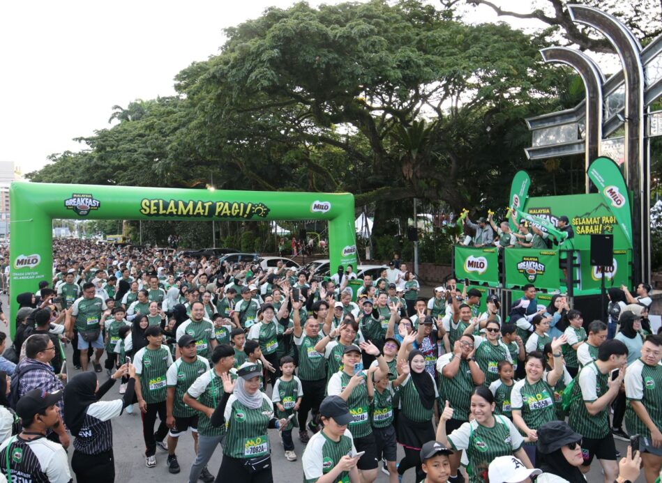 9,000 MILO® Lovers Fuel First Stop Kickoff of Malaysia Breakfast Day 2026 in Sabah