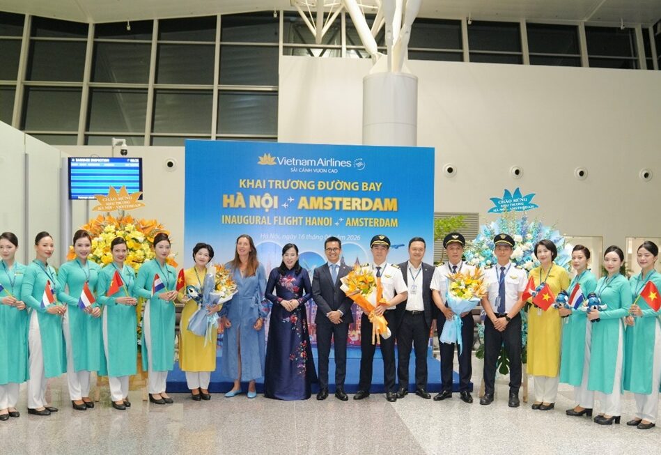 Vietnam Airlines Launches Nonstop Hanoi–Amsterdam Service