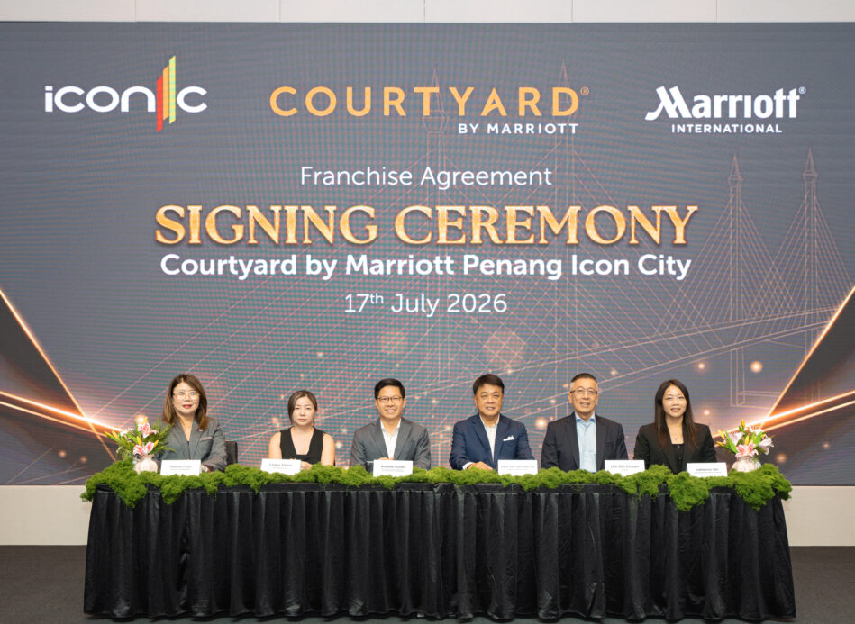 Marriott International and Iconic Group Announces Signed Agreement to Launch Courtyard by Marriott in Penang Mainland