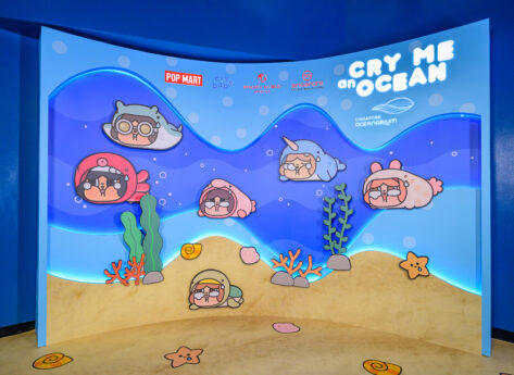 CRYBABY Cry Me an Ocean Activation Dives into Resorts World Sentosa’s Singapore Oceanarium