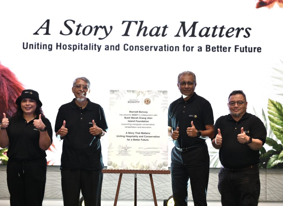 Marriott Bonvoy dan Bukit Merah Orang Utan Island Foundation Lancar Kolaborasi Pemulihan Orang Utan Di Seluruh Negara