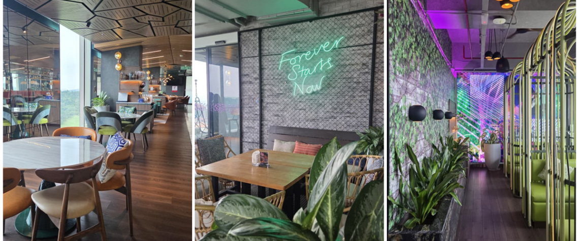 Malam Minggu Di Rooftop Moxy Bar, Jamu Selera Dengan Panorama Putrajaya